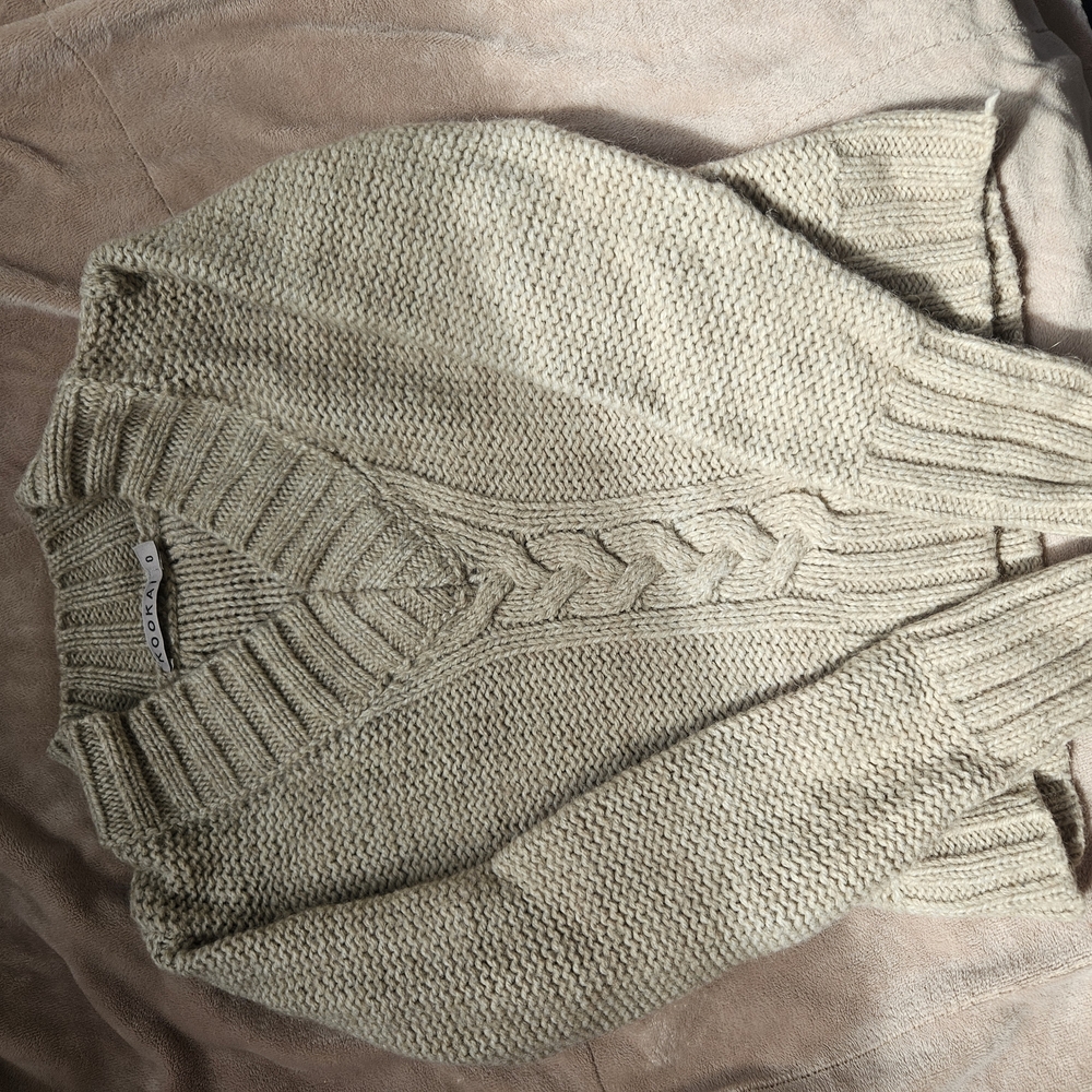 Cozy Knit Sweater in Cream